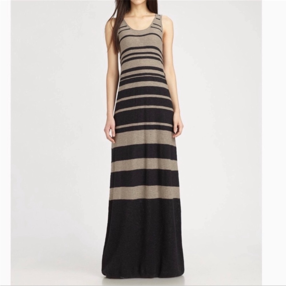 VINCE. Striped dress - Picture 2 of 2